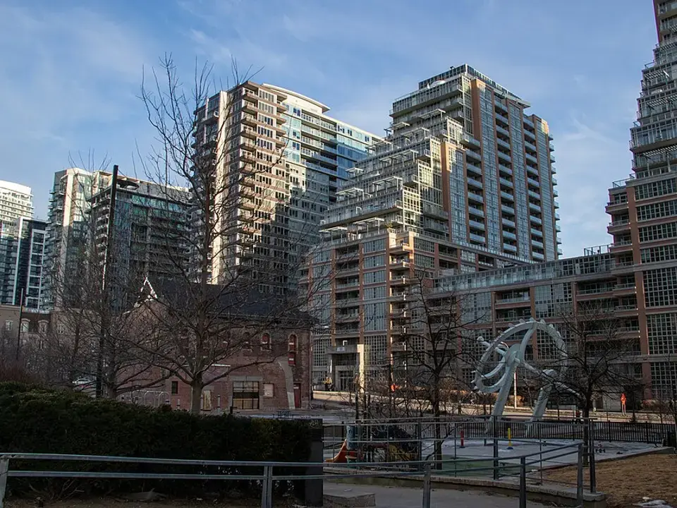 Liberty Village neighbourhood in Toronto