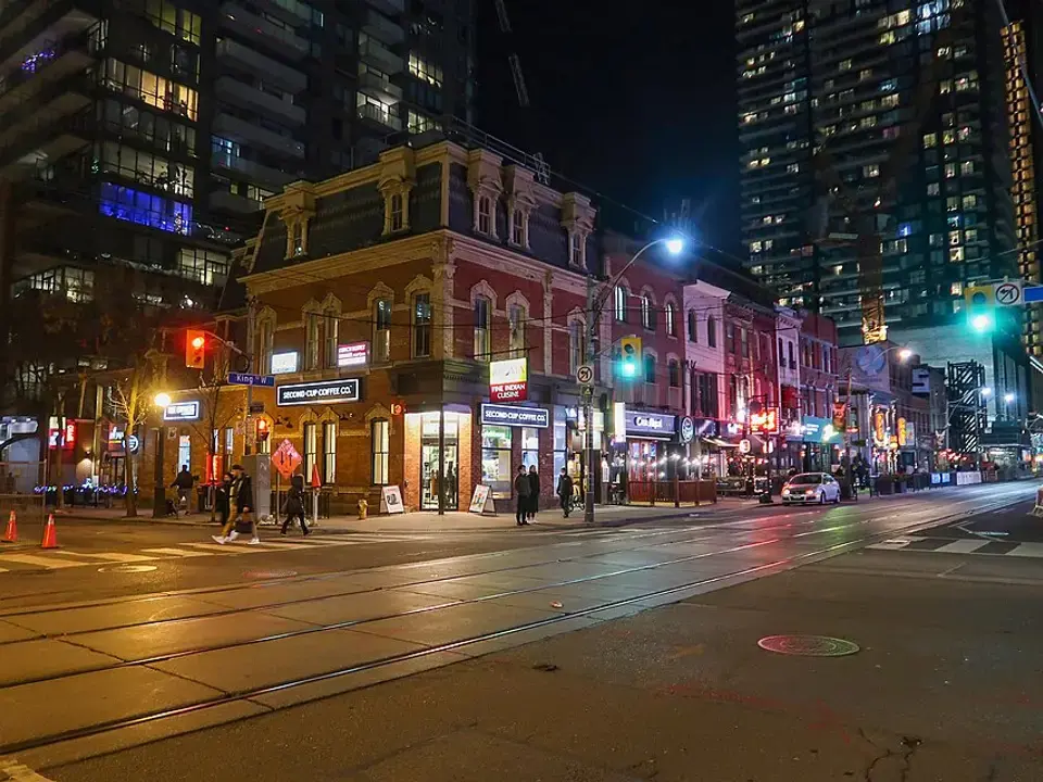 Toronto Entertainment District neighbourhood in Toronto
