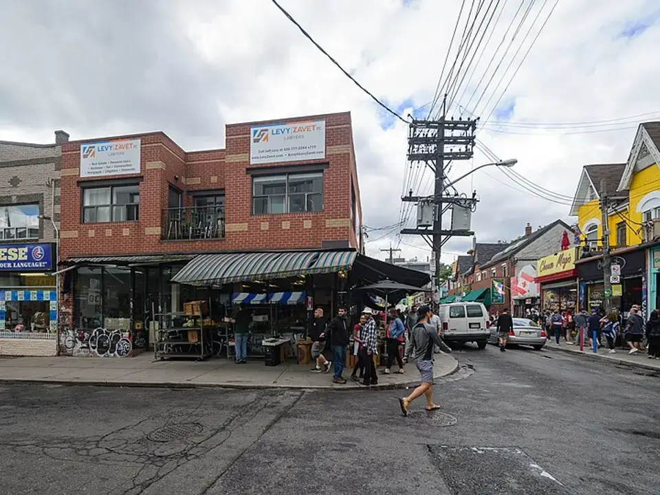Kensington Market neighbourhood in Toronto