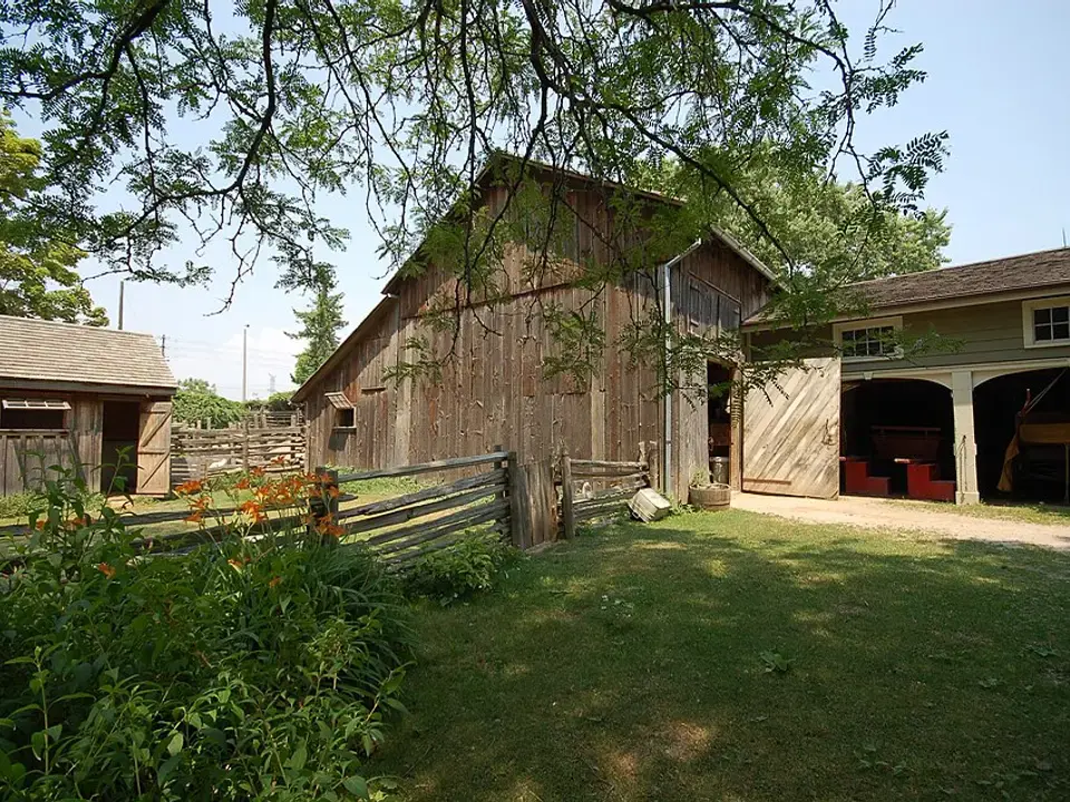 Black Creek Pioneer Village neighbourhood in Toronto
